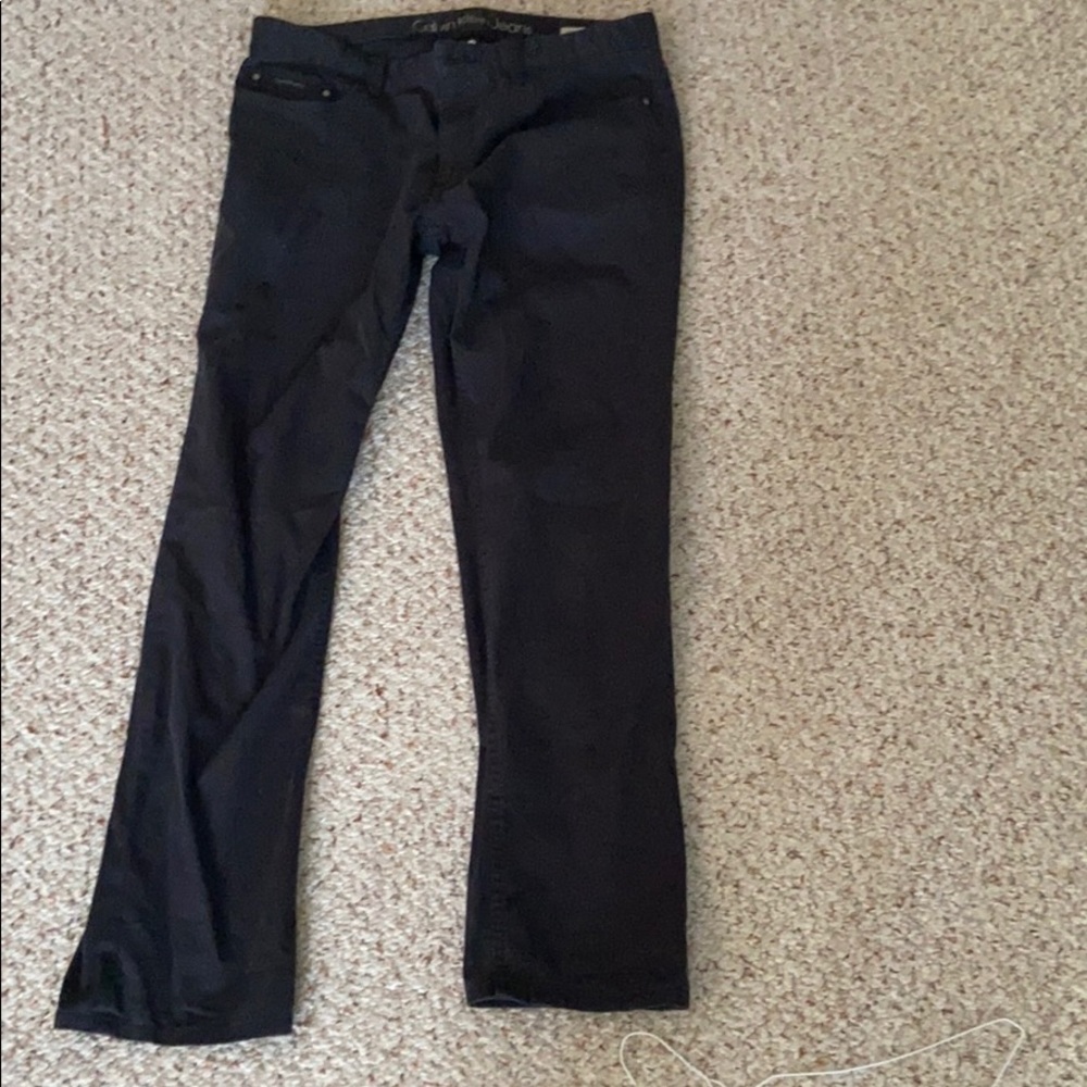 Calvin Klein jeans 34x32 black pants